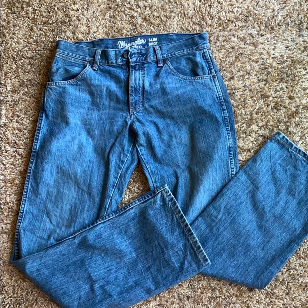 Men’s wrangler retro slim boot